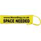 The Original NeonDog® Space needed lead slip - Fluorescent Neon Yellow Dog Lead Slip