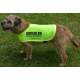 Assistance Dog Please Do Not Distract - Fluorescent Neon Yellow Dog Coat Jacket