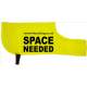 The Original NeonDog® SPACE NEEDED COAT - Fluorescent Neon Yellow Dog Coat Jacket