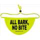 All Bark, No Bite - Fluorescent Neon Yellow Dog Bandana