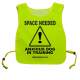 Space Needed Anxious Dog In Training - Fluorescent Neon Yellow Tabard