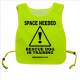 Space Needed Rescue Dog In Training - Fluorescent Neon Yellow Tabard