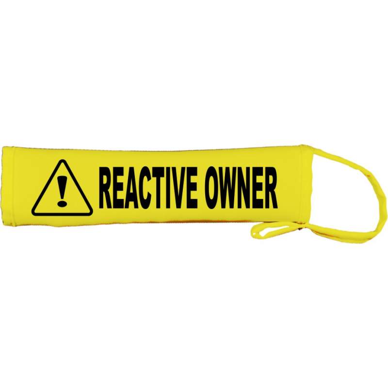 REACTIVE OWNER - Fluorescent Neon Yellow Dog Lead Slip
