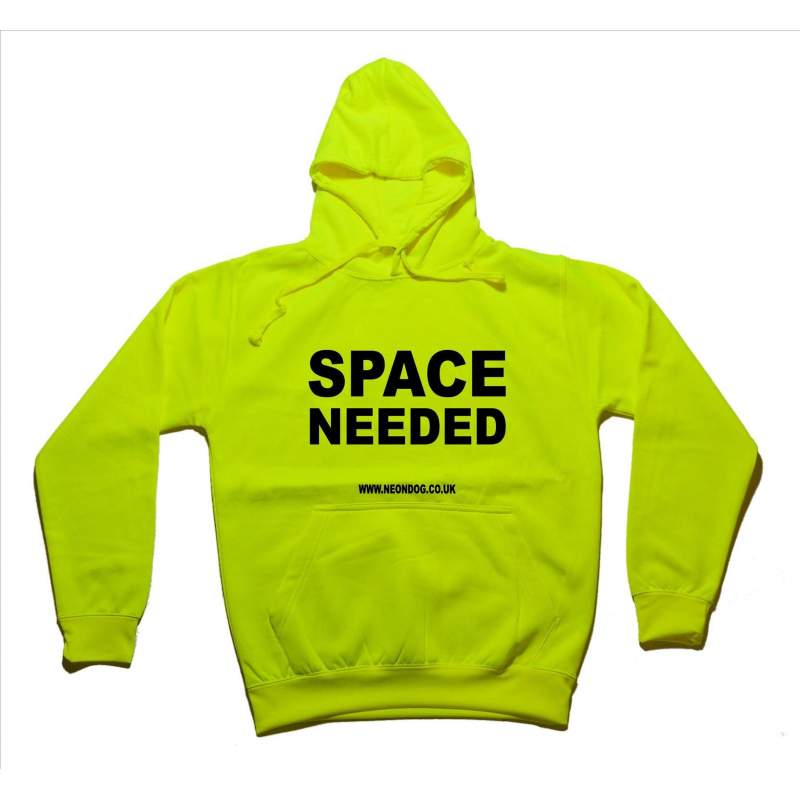 green fluo hoodie