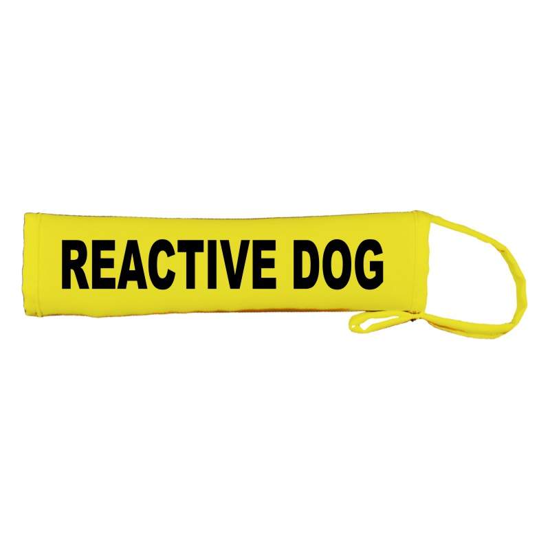 REACTIVE DOG - Fluorescent Neon Yellow Dog Lead Slip