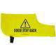 Caution DOGS! STAY BACK - Fluorescent Neon Yellow Dog Coat Jacket