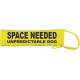 Space needed unpredictable Dog - Fluorescent Neon Yellow Dog Lead Slip