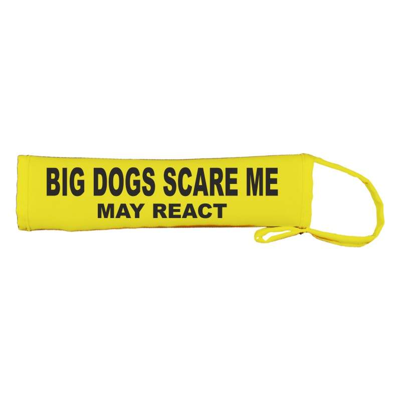 Keep Your Dog Away - Fluorescent Neon Yellow Dog Lead Slip