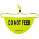 DO NOT FEED - Fluorescent Neon Yellow Dog Bandana