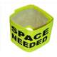 Space Needed - Fluorescent Neon Yellow Arm Band