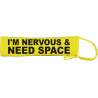 Keep Your Dog Away - Fluorescent Neon Yellow Dog Lead Slip
