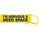 Keep Your Dog Away - Fluorescent Neon Yellow Dog Lead Slip