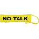 No Talk - Fluorescent Neon Yellow Dog Lead Slip