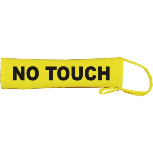 No Touch- Fluorescent Neon Yellow Dog Lead Slip