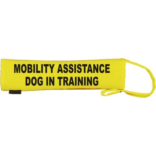 Keep Your Dog Away - Fluorescent Neon Yellow Dog Lead Slip