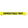 title - Extra Long Fluorescent Neon Yellow Dog Lead Slip