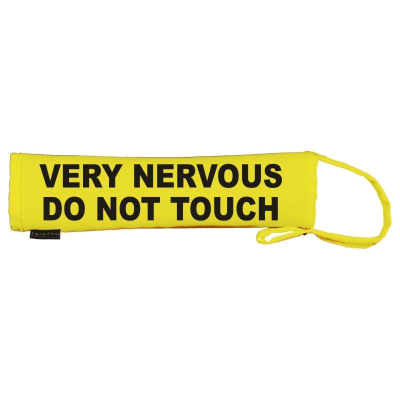 Keep Your Dog Away - Fluorescent Neon Yellow Dog Lead Slip