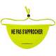 Caution Rescue Dog In Training - Fluorescent Neon Yellow Dog Bandana