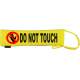 Keep Your Dog Away - Fluorescent Neon Yellow Dog Lead Slip