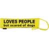 Keep Your Dog Away - Fluorescent Neon Yellow Dog Lead Slip