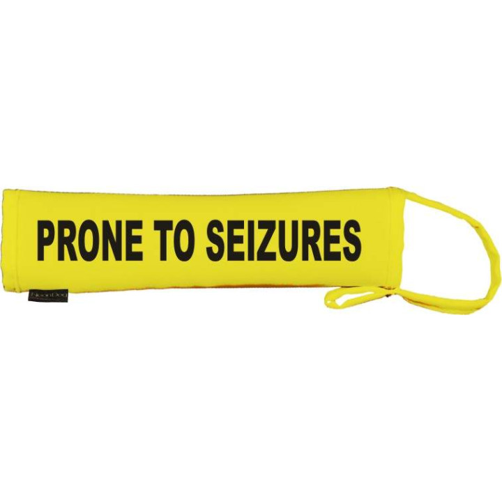 Prone to seizures - Fluorescent Neon Yellow Dog Lead Slip