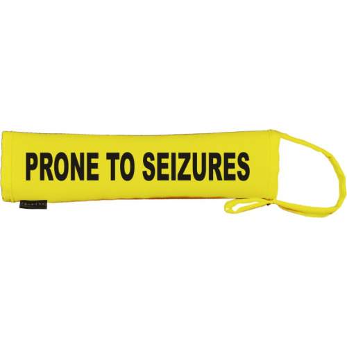 Prone to seizures - Fluorescent Neon Yellow Dog Lead Slip