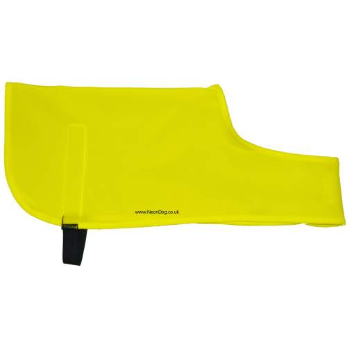 Blank - Fluorescent Neon Yellow Dog Coat Jacket