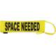 Space Needed - Fluorescent Neon Yellow Dog Lead Slip