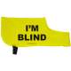 I'm Blind - Fluorescent Neon Yellow Dog Coat Jacket