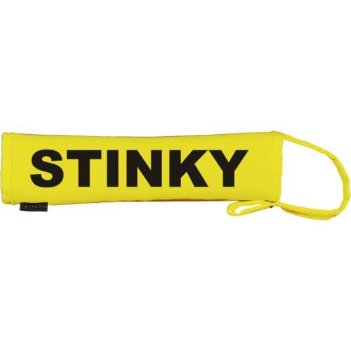 Keep Your Dog Away - Fluorescent Neon Yellow Dog Lead Slip