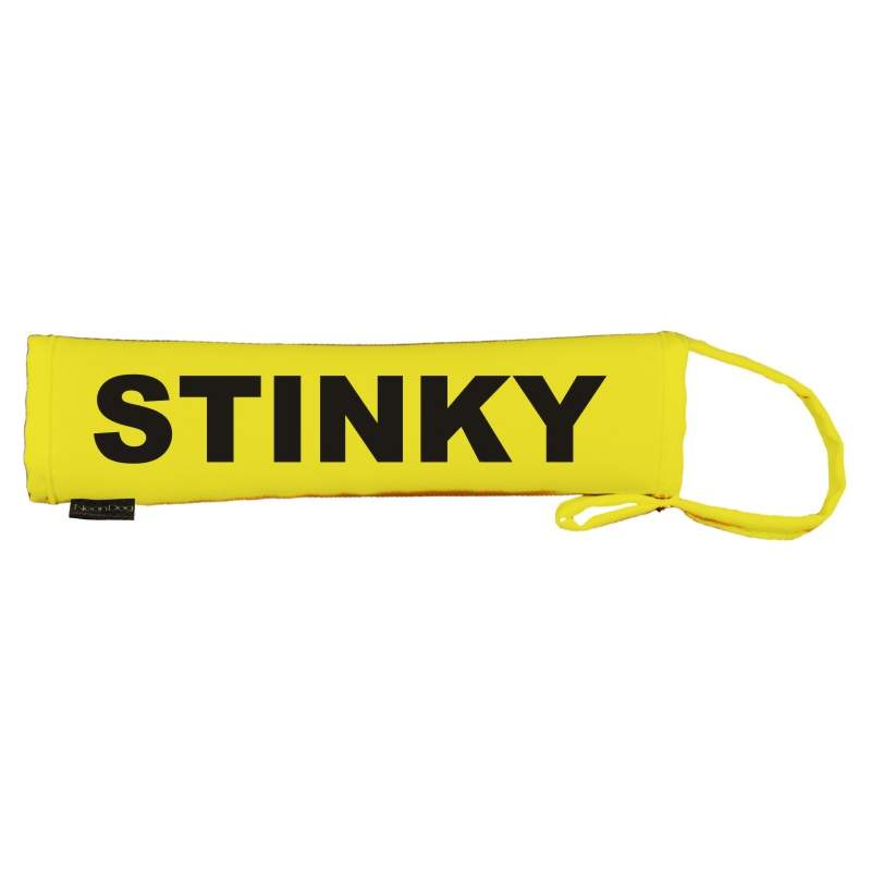 Keep Your Dog Away - Fluorescent Neon Yellow Dog Lead Slip