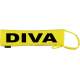 Diva - Fluorescent Neon Yellow or Pink Dog Lead Slip cover