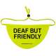 Space Needed - Fluorescent Neon Yellow Dog Bandana