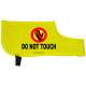 I May Look Friendly But I May Bite - Fluorescent Neon Yellow Dog Coat Jacket