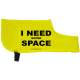 I Need Some Space - Fluorescent Neon Yellow Dog Coat Jacket