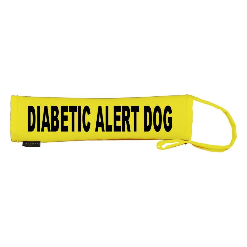 Keep Your Dog Away - Fluorescent Neon Yellow Dog Lead Slip
