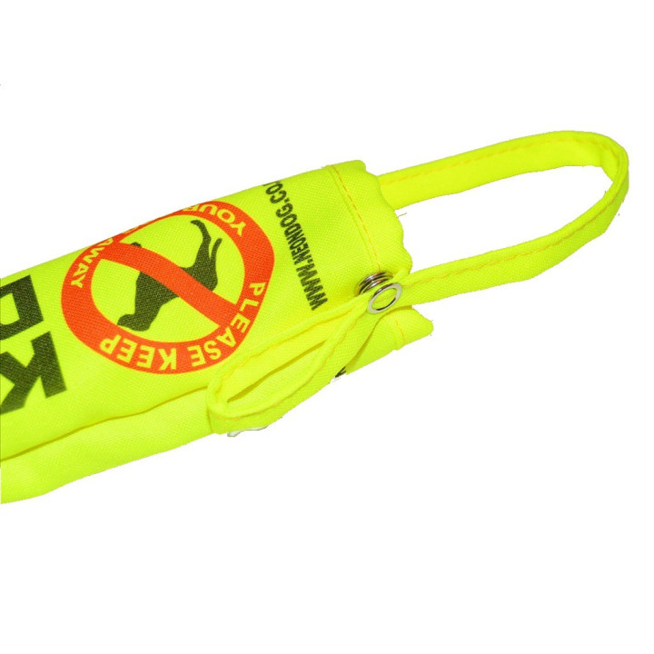 Keep Your Dog Away - Fluorescent Neon Yellow Dog Lead Slip