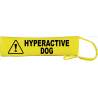 My Dog Requires Space - Fluorescent Neon Yellow Dog Lead Slip