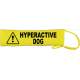 Hyperactive Dog - Fluorescent Neon Yellow Dog Lead Slip